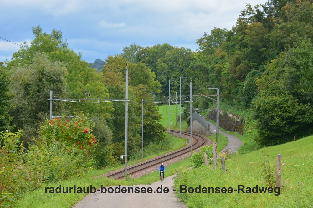 Radurlaub Bodensee - Bodensee-Radweg am Untersee