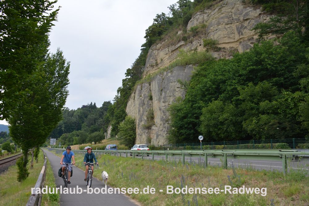 Radurlaub Bodensee - Bodenseeradweg bei Goldbach
