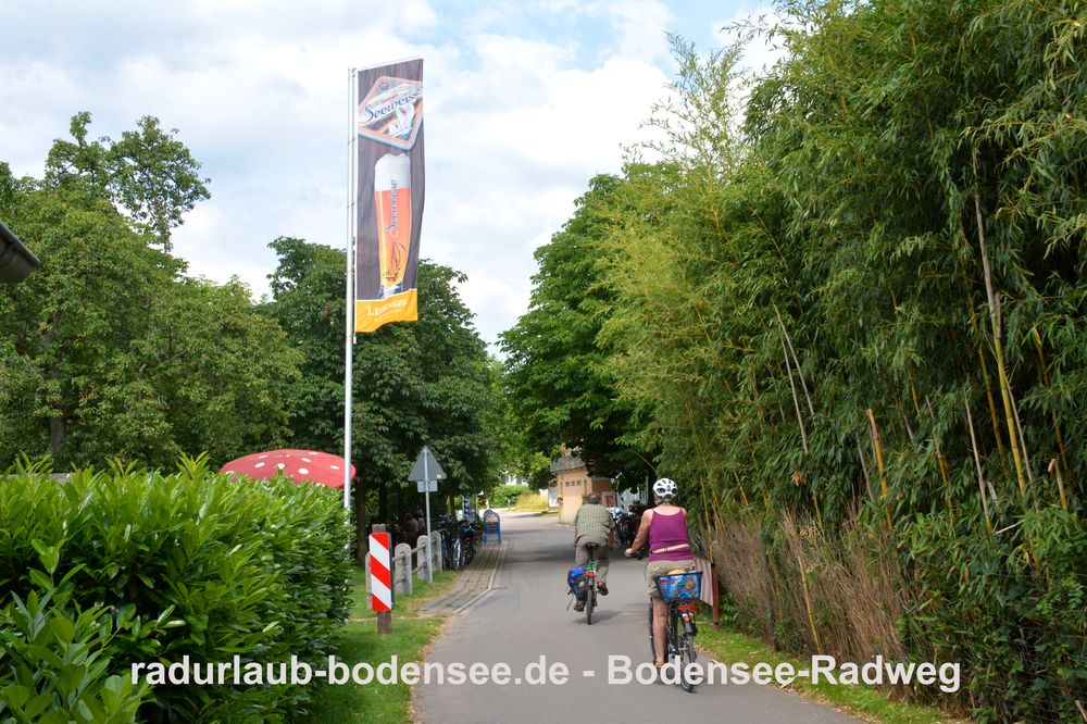 Radurlaub Bodensee - Bodensee-Radweg in Tunau