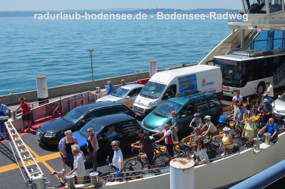 Bodensee-Radweg - Schifffahrt