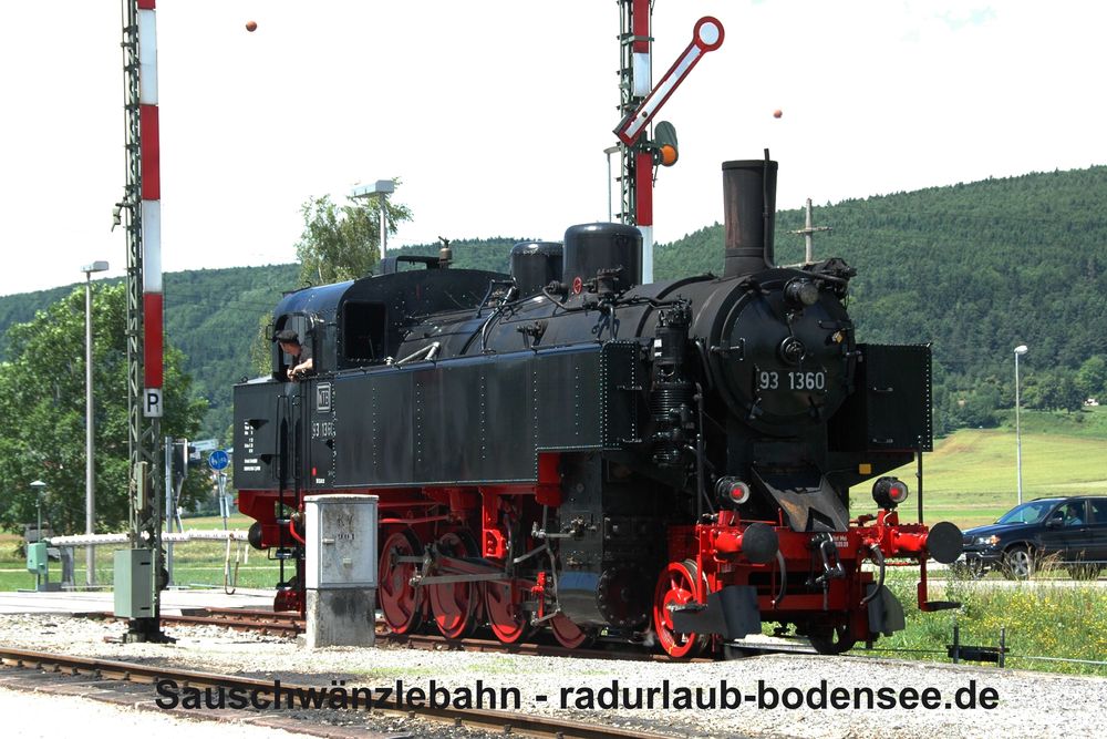 Železnice Sauschwaenzle - Lok 93 1360