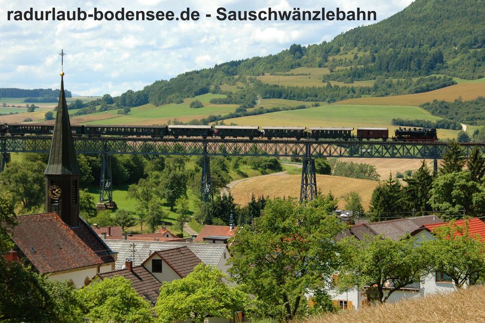 Železnice Sauschwaenzle - Epfenhofener Viadukt