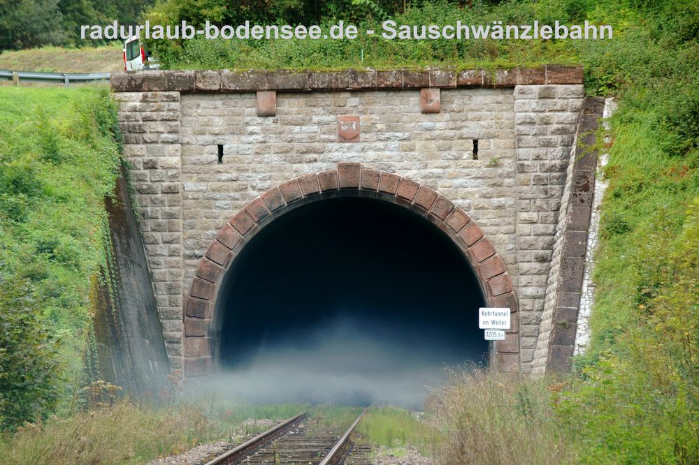 Železnice Sauschwaenzle - Kehrtunnel Weiler