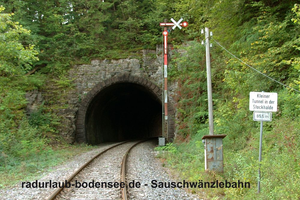 Železnice Sauschwaenzle - Kleiner Stockhaldetunnel
