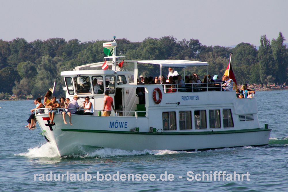 Schifffahrt am Bodensee - MS Möwe