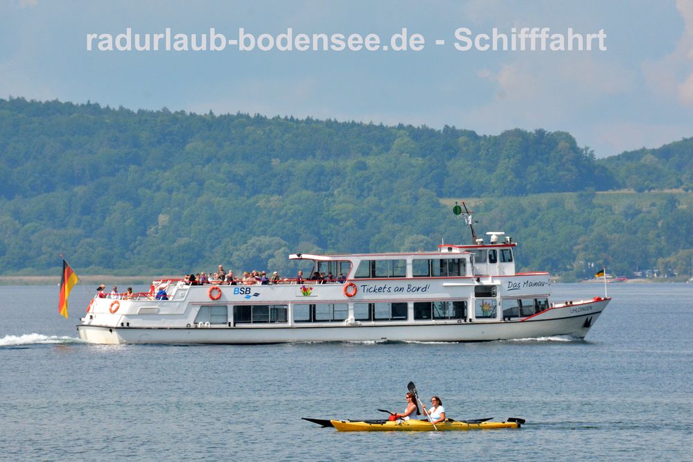 Schifffahrt am Bodensee - MS Uhldingen