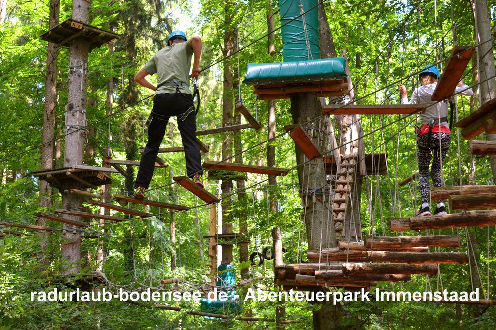 Radurlaub am Bodensee - Abenteuerpark Immenstaad