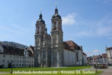 Cycling Lake Constance - Abbey of Saint Gall